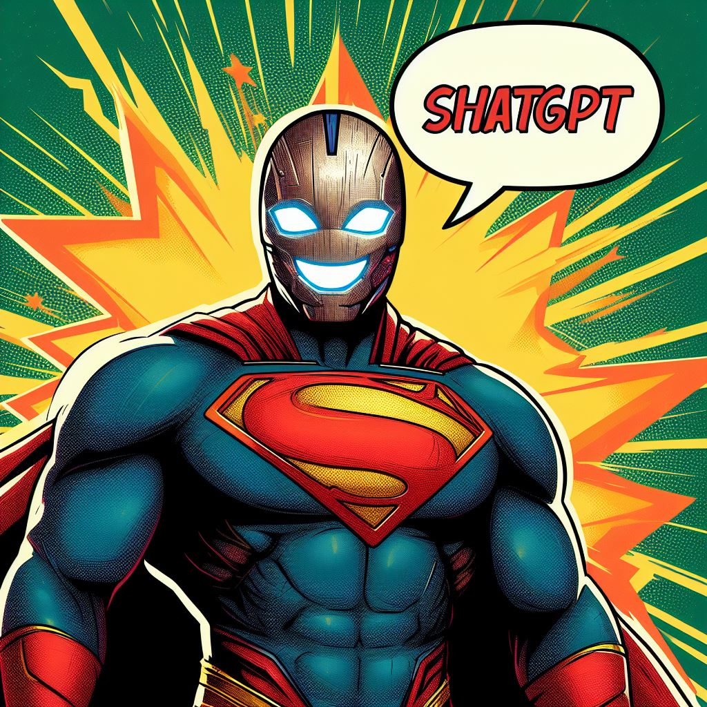 Super Hero ChatGPT yet makes mistakes